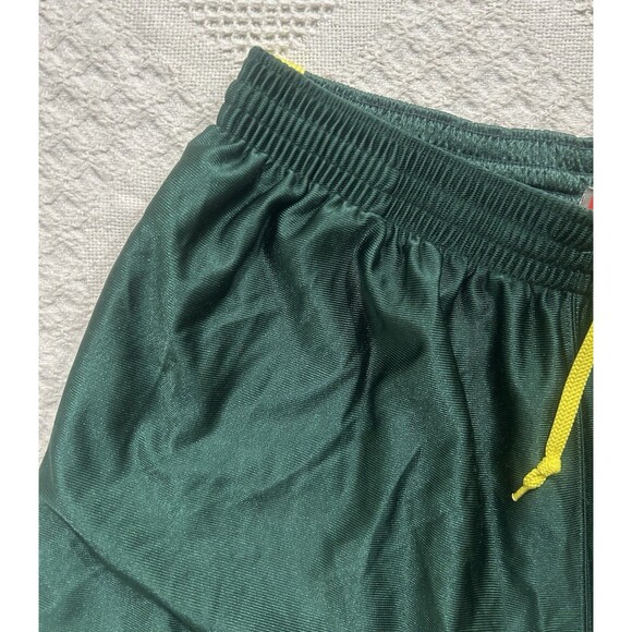 NCAA Oregon Ducks Nike Dri Fit Green Basketball Shorts Size L Drawstring Pockets - Picture 4 of 13